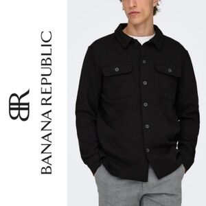 Banana Republic Terry Cotton Heavy Fabric Overshirt Jacket